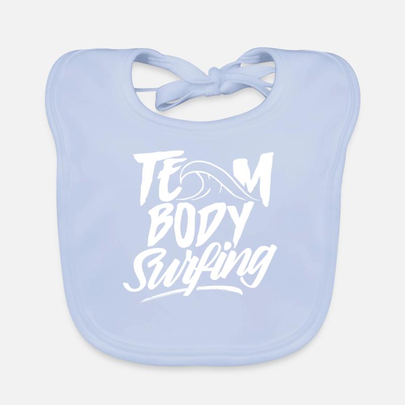 Équipe Bodysurfen Bodysurf Bodysurf Bodysurfer Bavoir bio Bébé
