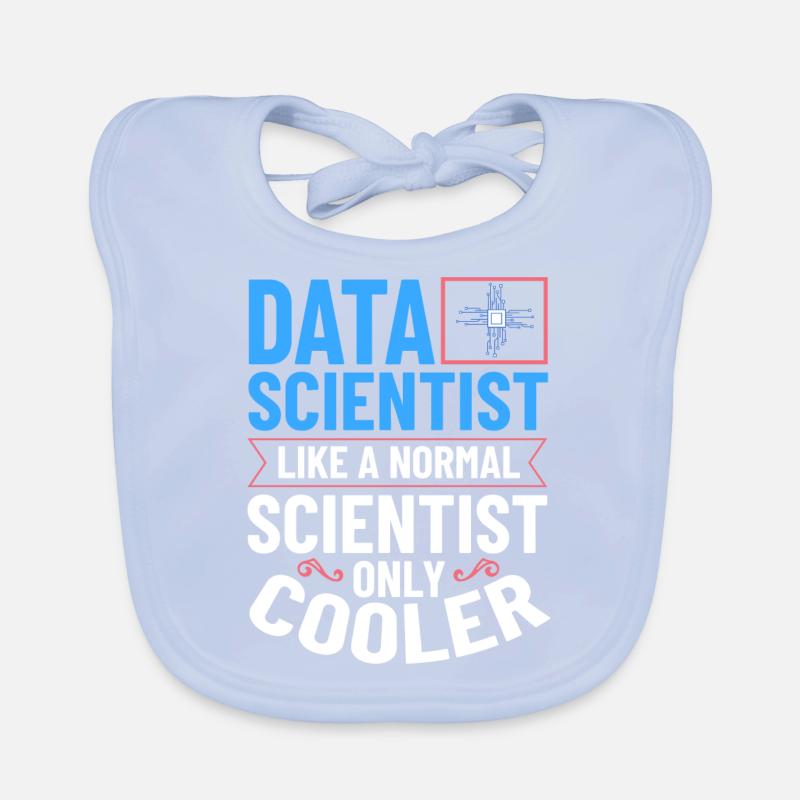 Datenwissenschaftler Data Science Wissenschaft Baby Bio-Lätzchen