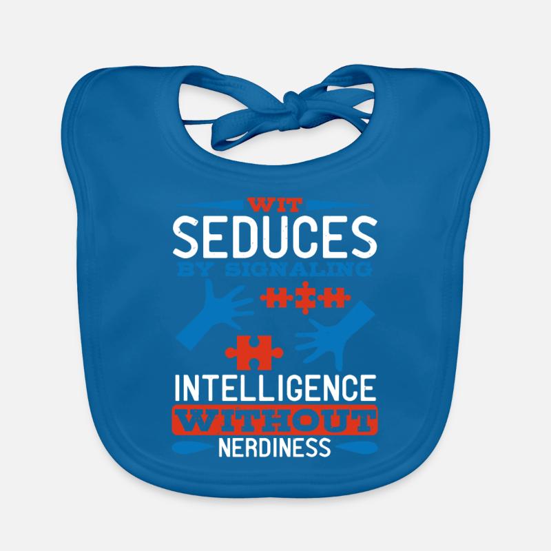 Wit seduces by signaling intelligence without Organic Baby Bibs