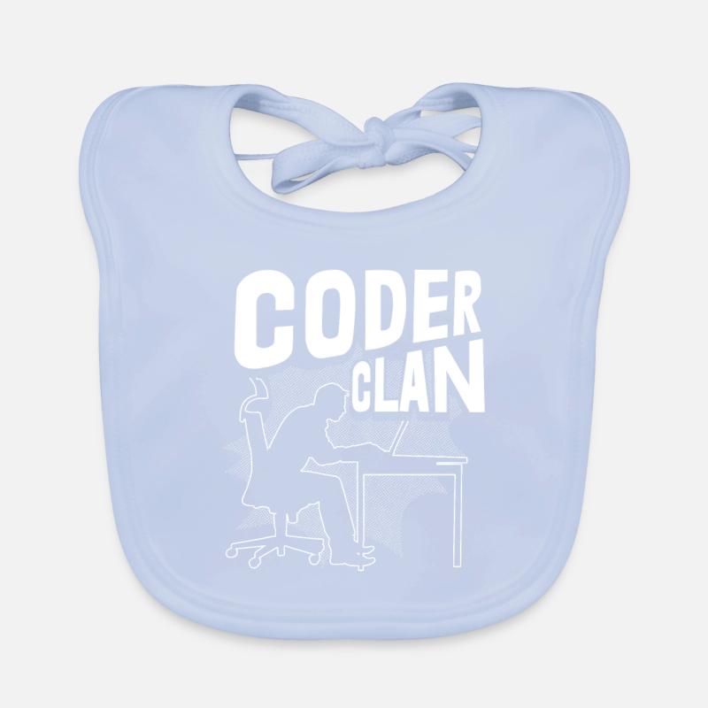 Programmeur, Codeur, Développeur de logiciels Bavoir bio Bébé