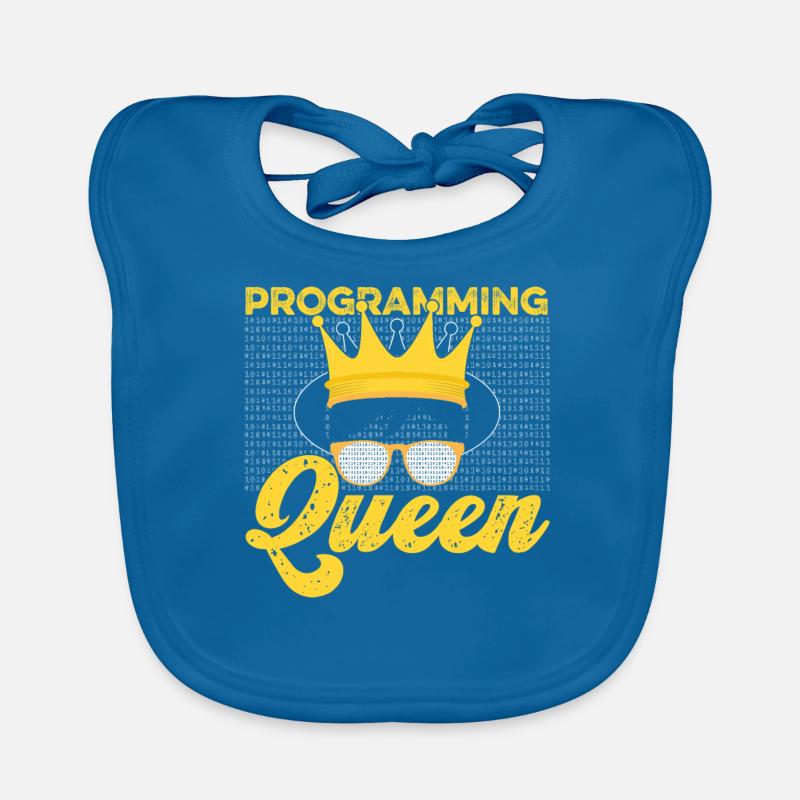 Programmer Coder Software Developer Organic Baby Bibs