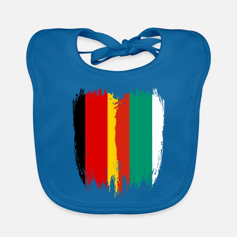 Germany Flag Bulgaria Organic Baby Bibs