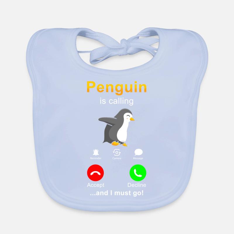 Pinguin is calling Baby Bio-Lätzchen