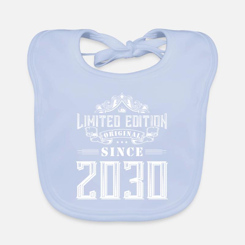 2030 limited edition Baby Bio-Lätzchen