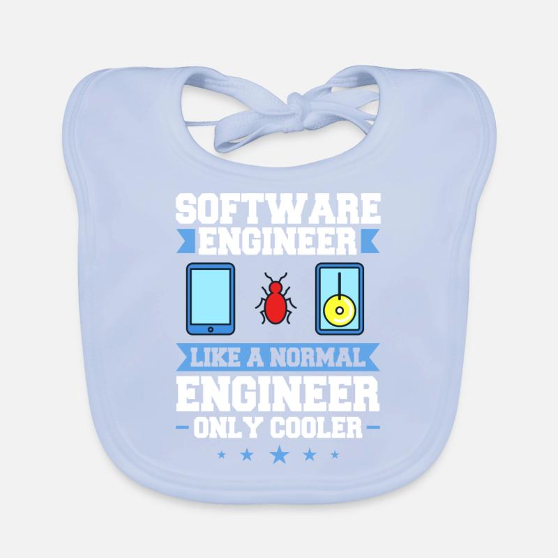 Software Engineering Software Engineering Engineer Organic Baby Bibs