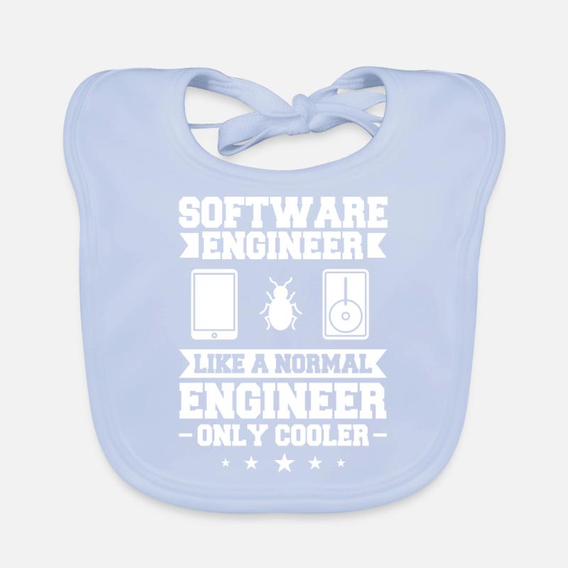 Software Engineering Softwaretechnik Ingenieur Baby Bio-Lätzchen