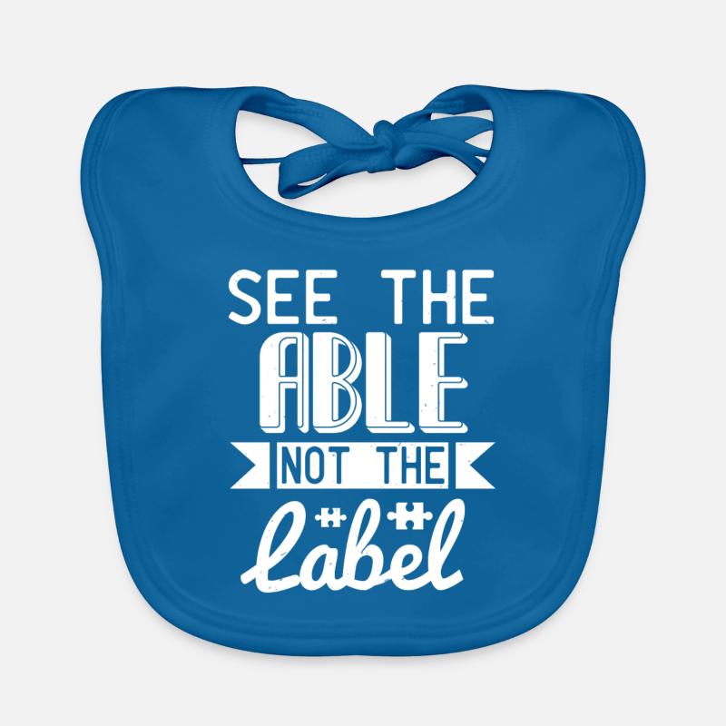 see the able not thee label Organic Baby Bibs