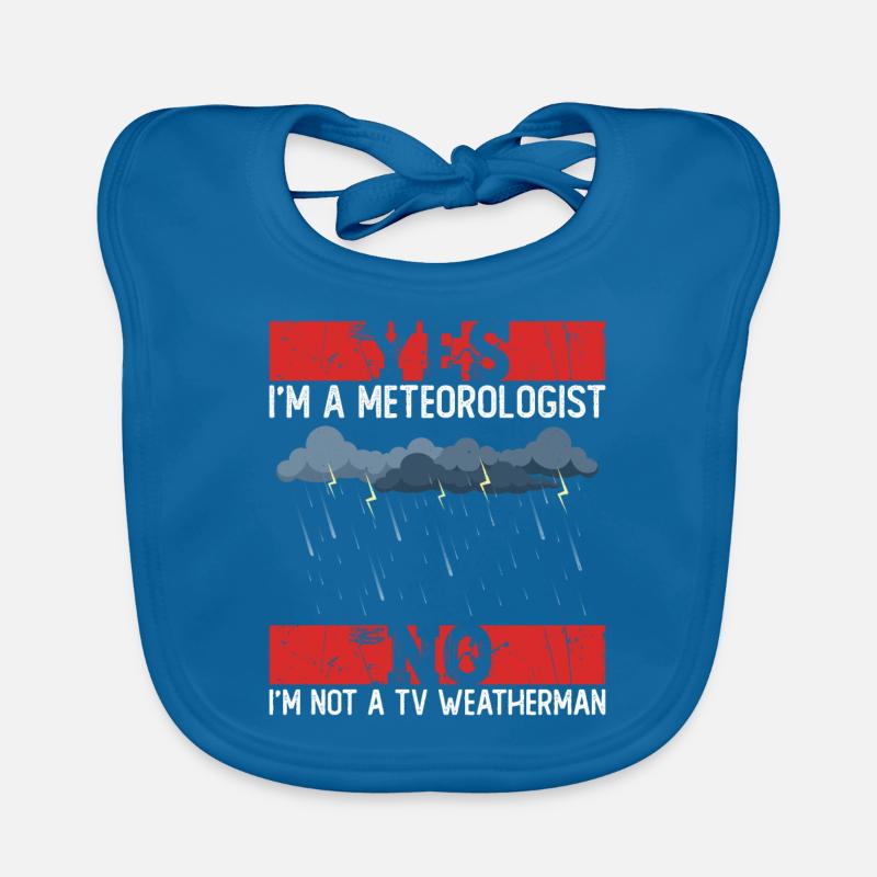 Météorologue Météo Climat Prévisions Météo Bavoir bio Bébé