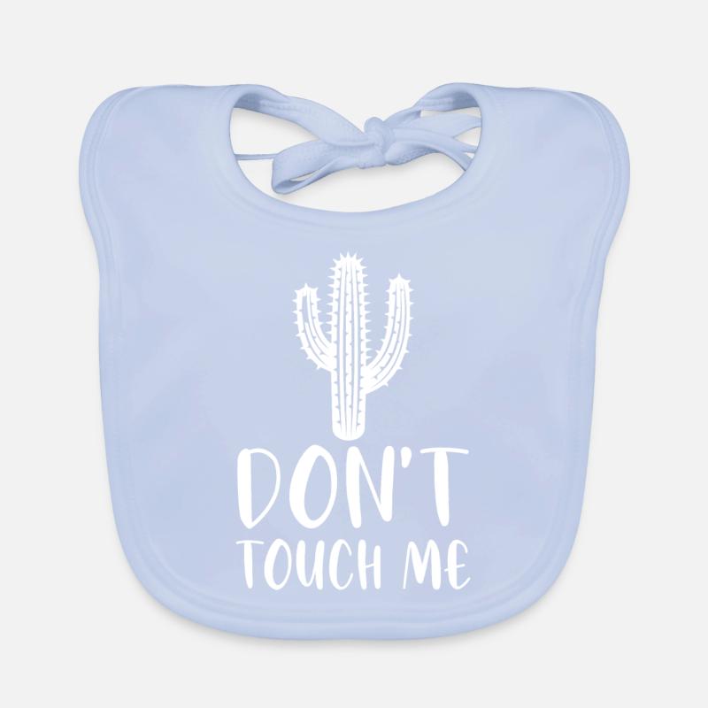 Cactus Don’t Touch Me - Fleurs de Sugaro de l’Ouest Bavoir bio Bébé