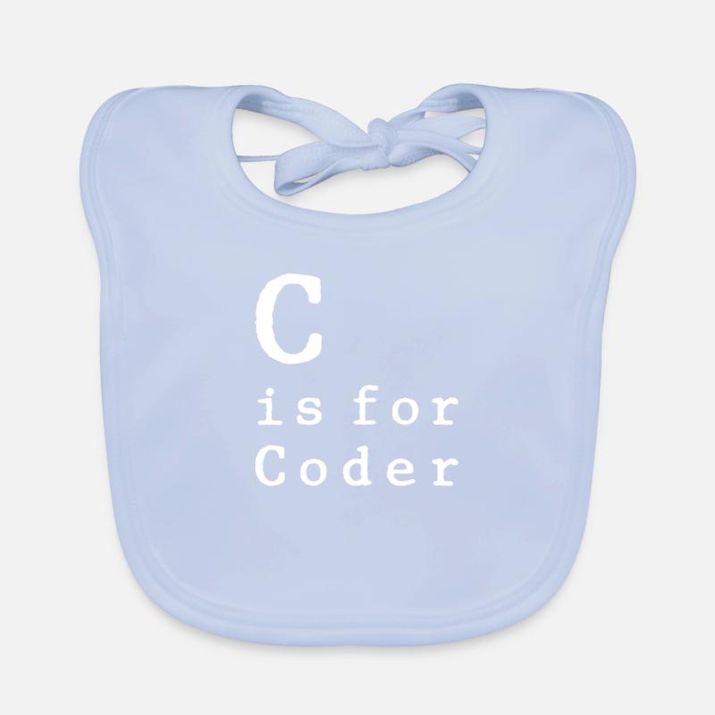 Programmer Coder Software Developer Organic Baby Bibs