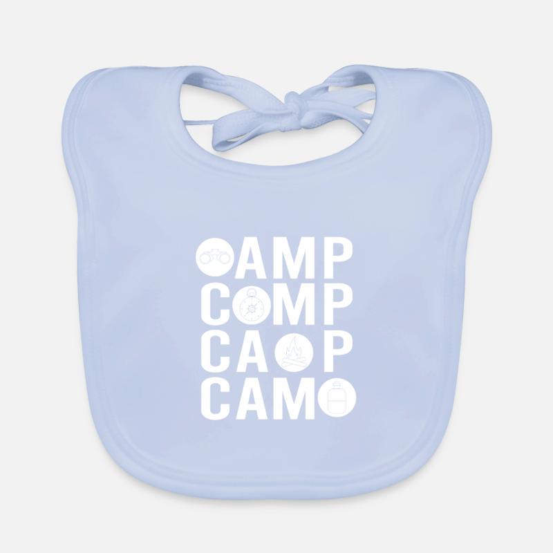 Camper Camping Camping Tools Baby Bio-Lätzchen
