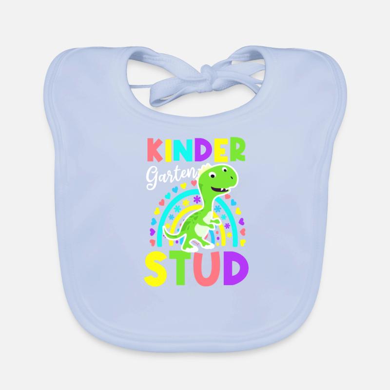 Premier jour d’école Kindergarten Stud Bavoir bio Bébé