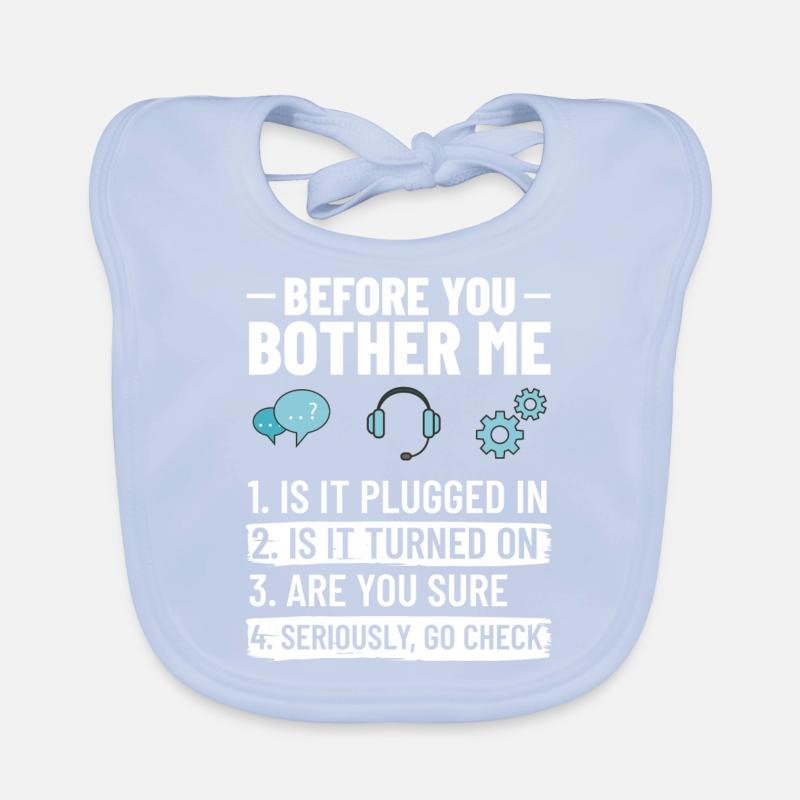 Support technique Assistance technique informatique Helpdesk Bavoir bio Bébé