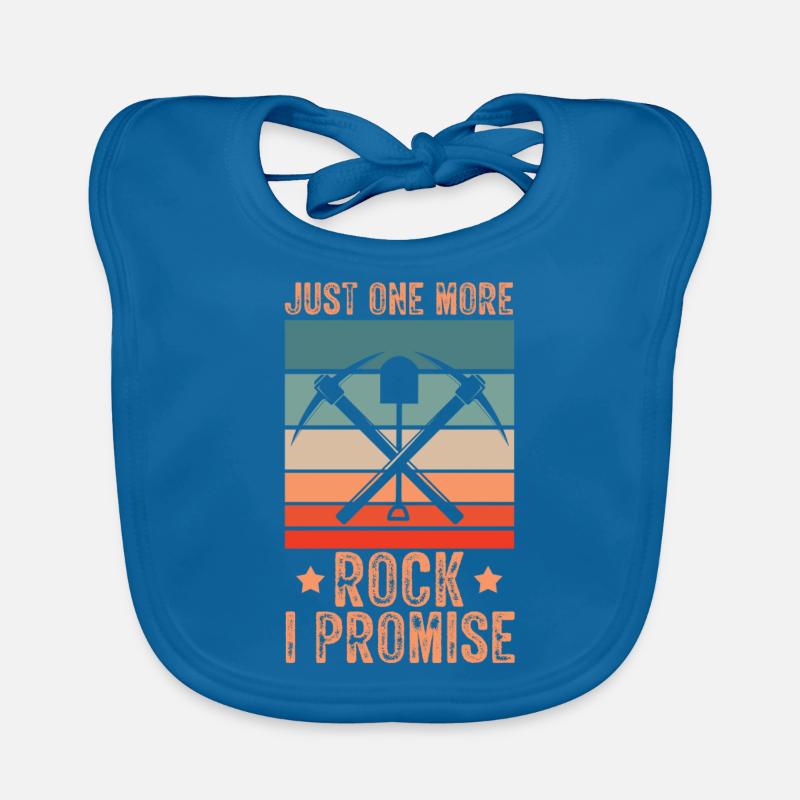 Only one rock archaeologist artifact left Organic Baby Bibs
