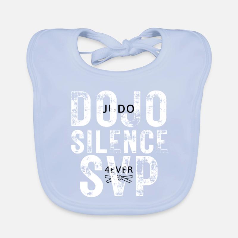 Dojo Silenece SVP - karate teacher Organic Baby Bibs