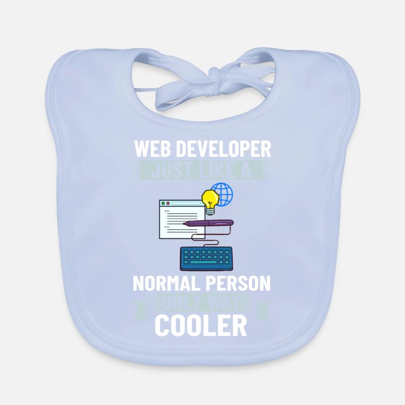 Développeur Web Developer Manager de développement Web Bavoir bio Bébé