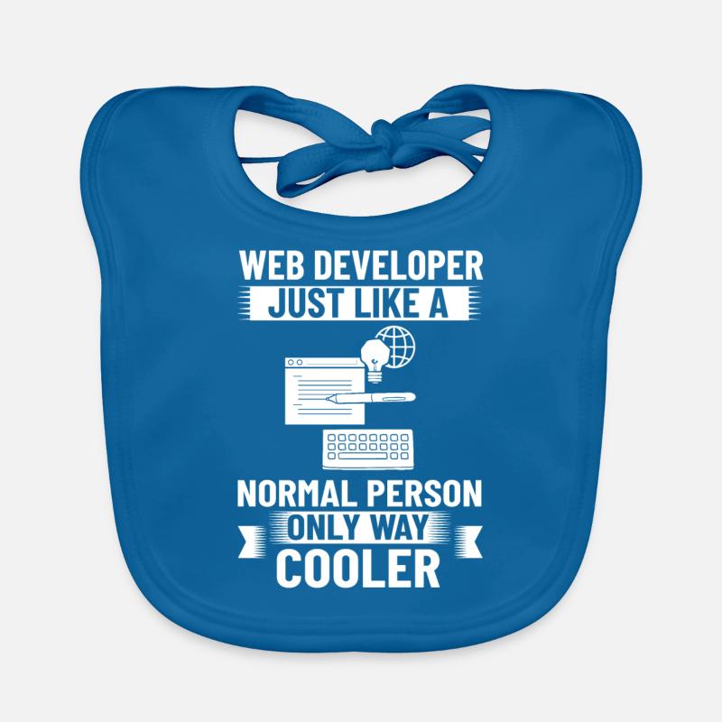 Développeur Web Developer Manager de développement Web Bavoir bio Bébé