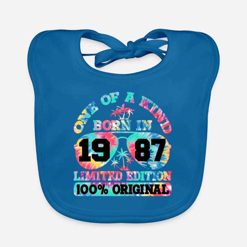 Unique Born 1987 Édition Limitée Bavoir bio Bébé