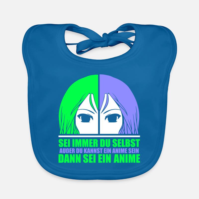 Sei immer du selbst außer du kannst ein Anime sein Baby Bio-Lätzchen