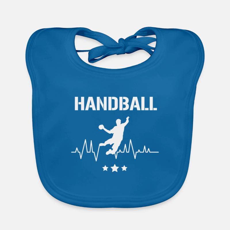 Handball ECG Heartbeat Pulse Jump Lancer Bavoir bio Bébé