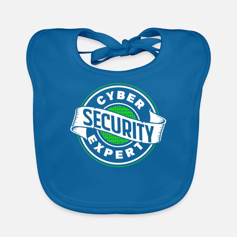 Expert en cybersécurité Hacker IT Security Hack Bavoir bio Bébé