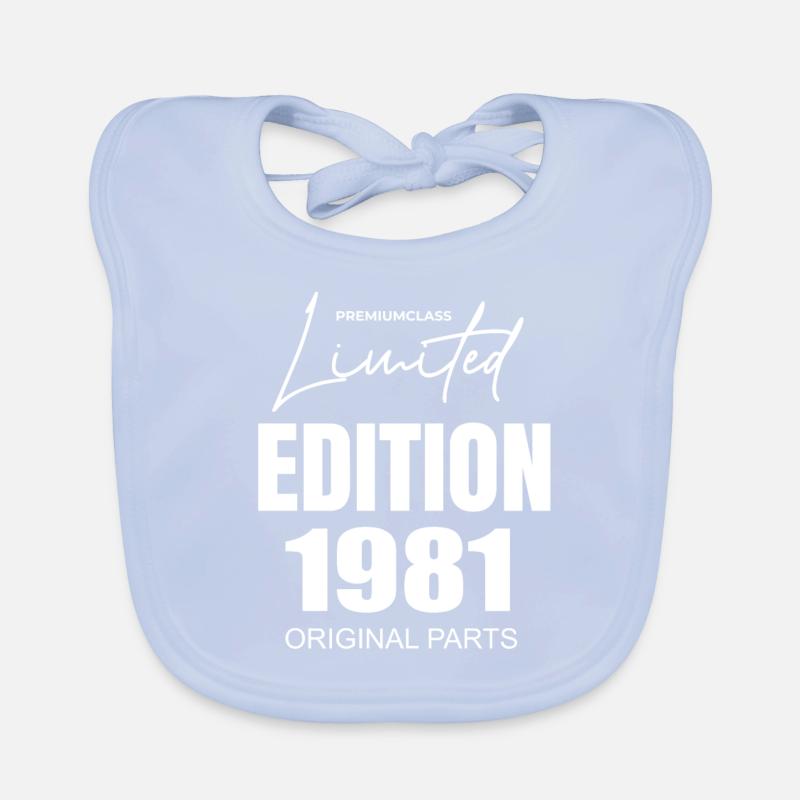 Limited Edition 1981 Baby Bio-Lätzchen