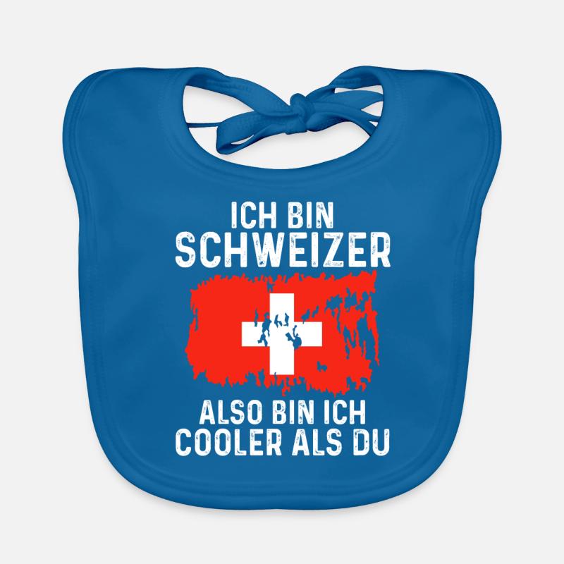 Schweiz Schweizer Baby Bio-Lätzchen