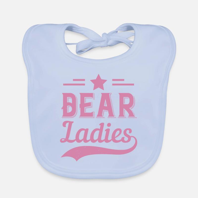 Chères Dames Bavoir bio Bébé
