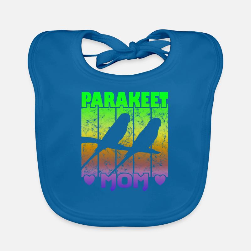 Parakeet Mom Baby Bio-Lätzchen