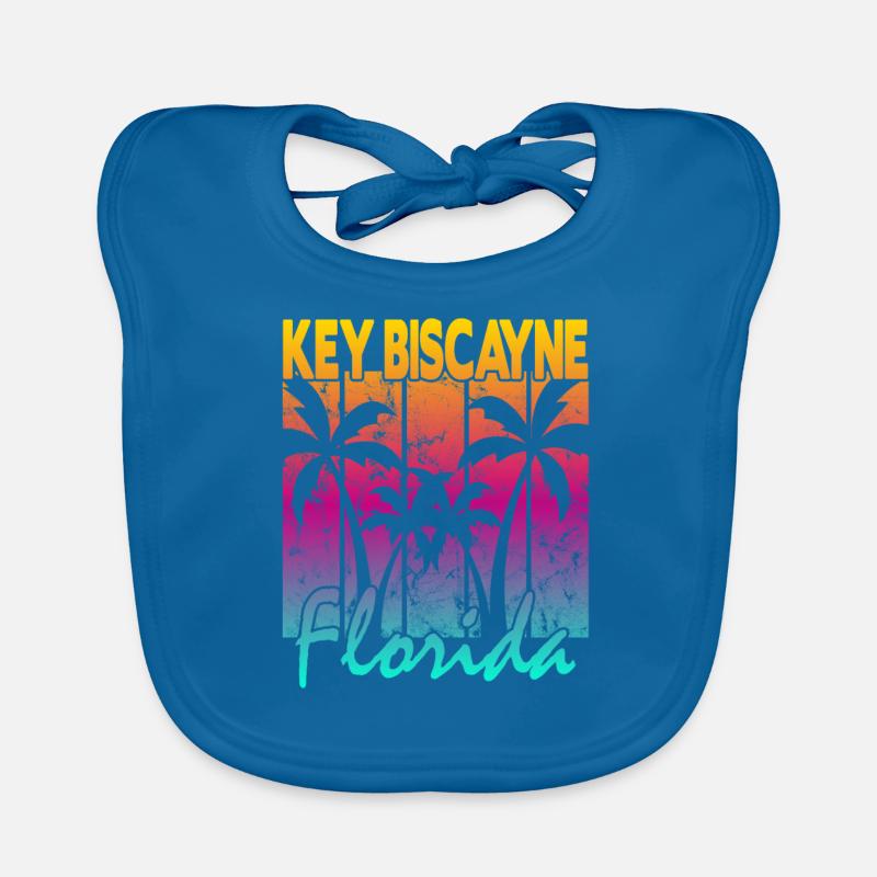 Key Biscayne Floride Bavoir bio Bébé