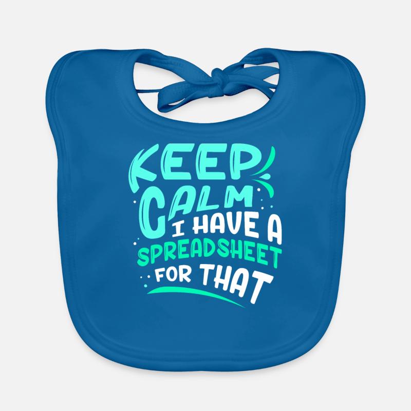 Ich Habe Ein Spreadsheet Dafür Tabelle Buchhalter Baby Bio-Lätzchen