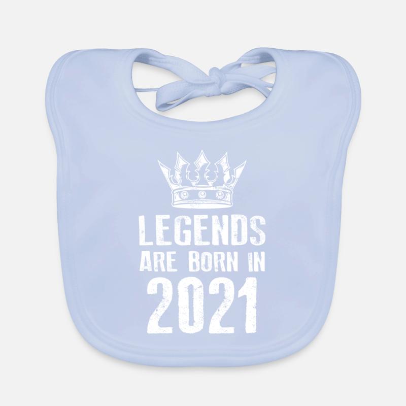 2021 legends born in Baby Bio-Lätzchen