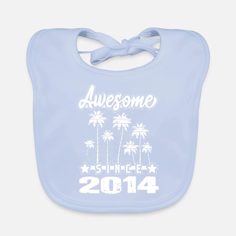 Awesome Since 2014 Baby Bio-Lätzchen
