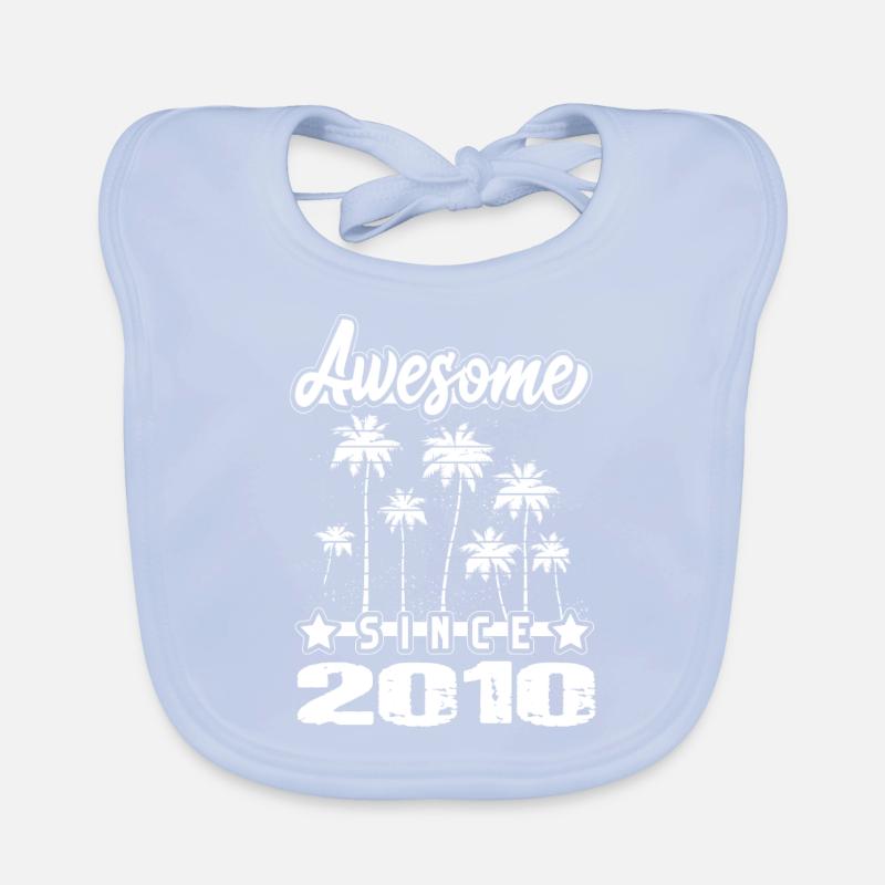 Awesome Since 2010 Baby Bio-Lätzchen