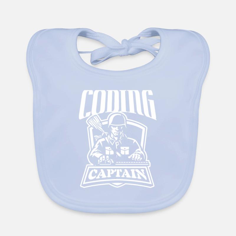 Programmeur Coder Développeur de logiciels Bavoir bio Bébé