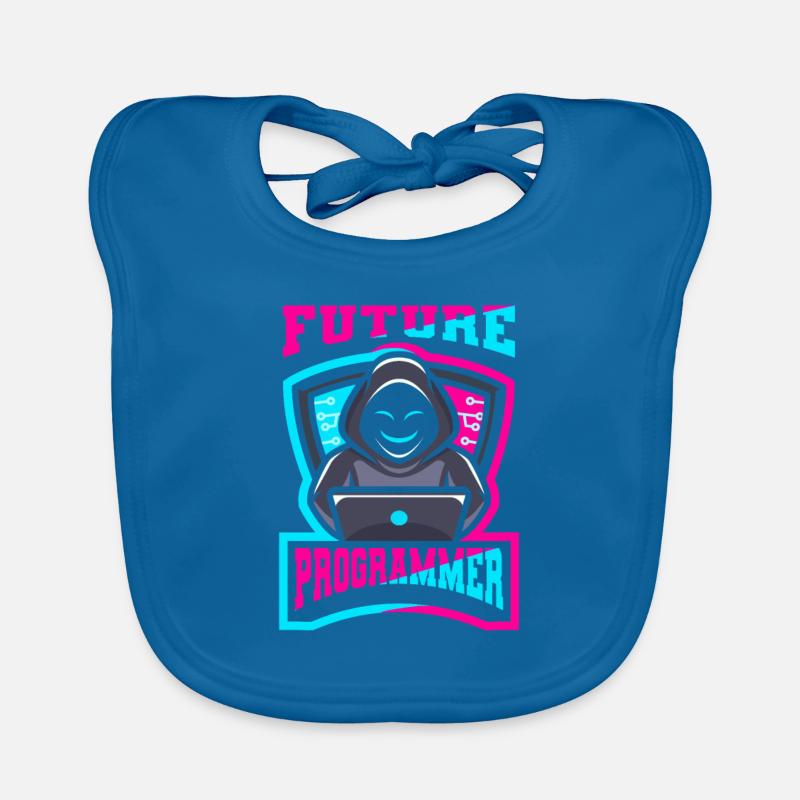 Programmer Coder Software Developer Organic Baby Bibs