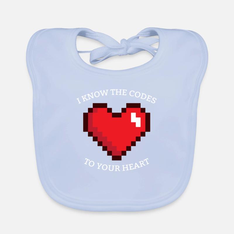 Programmer Coder Software Developer Organic Baby Bibs