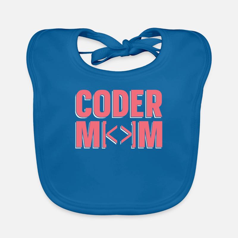 Programmer Coder Software Developer Organic Baby Bibs