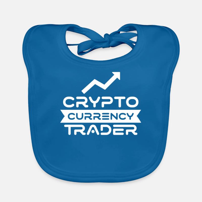 Kryptowährungs Händler Crypto Trader Krypto Baby Bio-Lätzchen