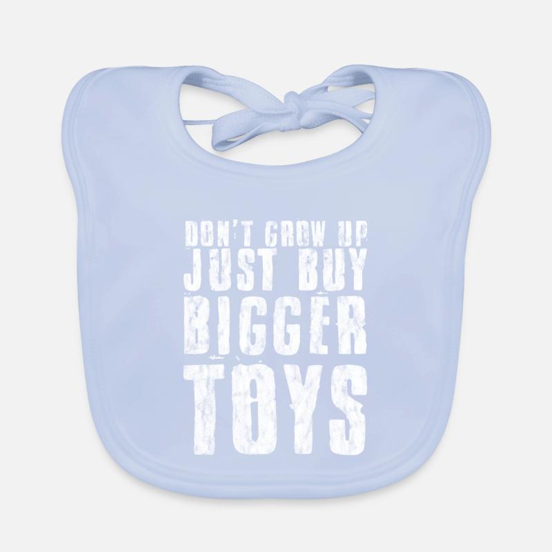 Ne grandissez pas, achetez simplement de plus gros jouets 3 Bavoir bio Bébé