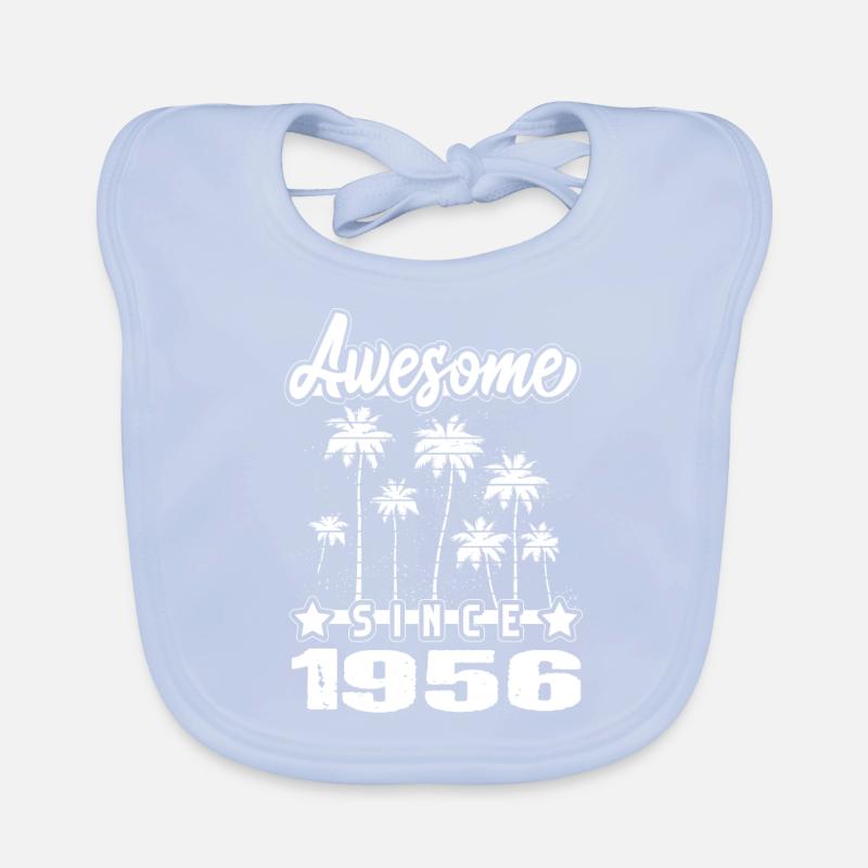Awesome Since 1956 Organic Baby Bibs