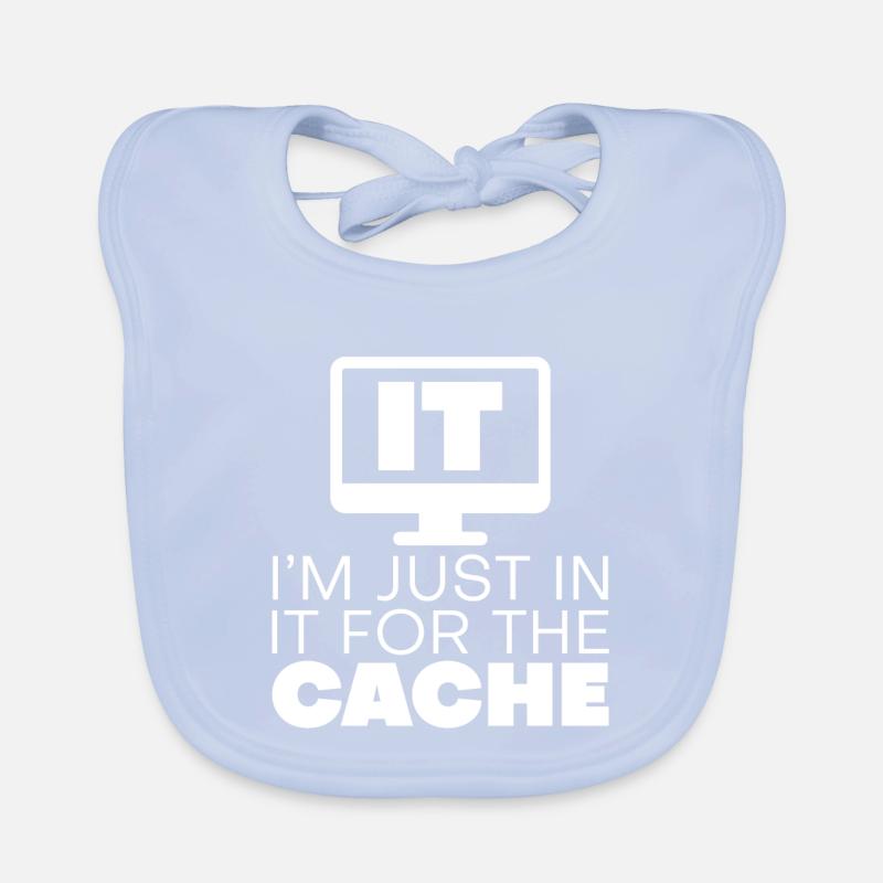 I'm Just In It For The Cache Organic Baby Bibs