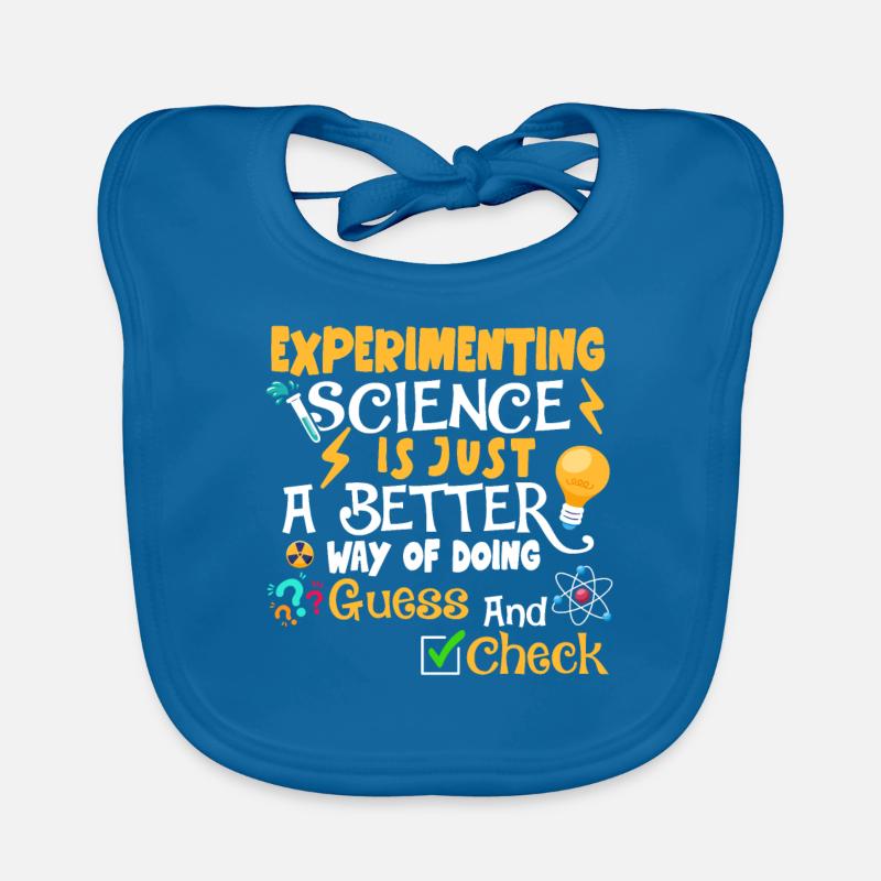Expérimenter la science Funnier Bavoir bio Bébé