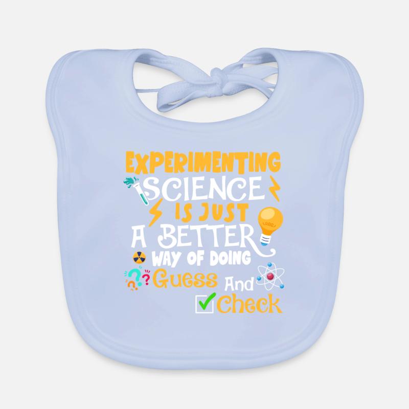 Expérimenter la science Funnier Bavoir bio Bébé