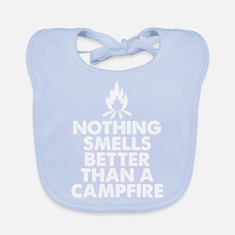 Nothing Smells Better Than A Campfire Baby Bio-Lätzchen