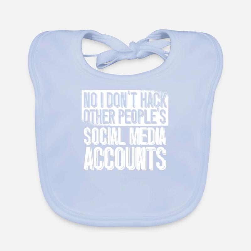 Programmer Coder Software Developer Organic Baby Bibs