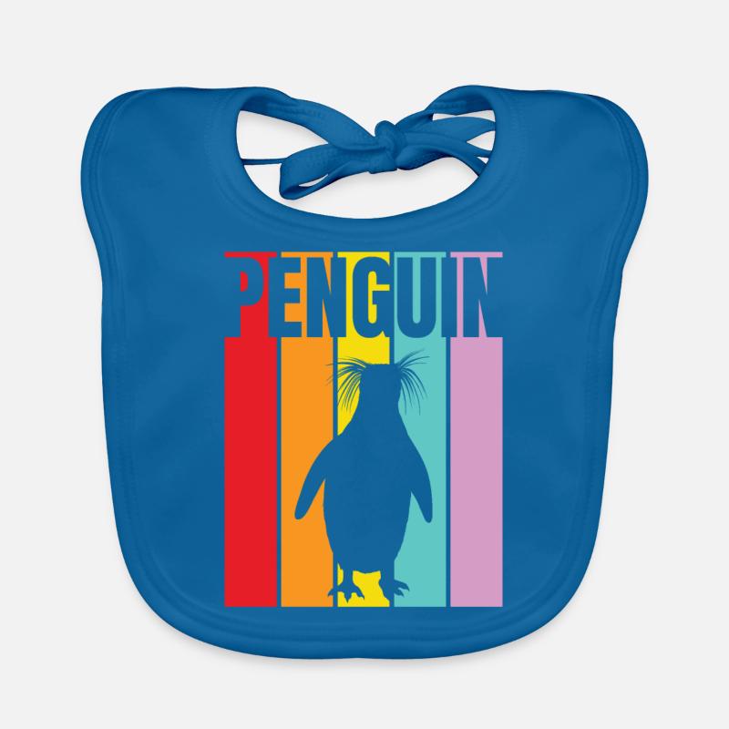 Verlorener Pinguin Baby Bio-Lätzchen