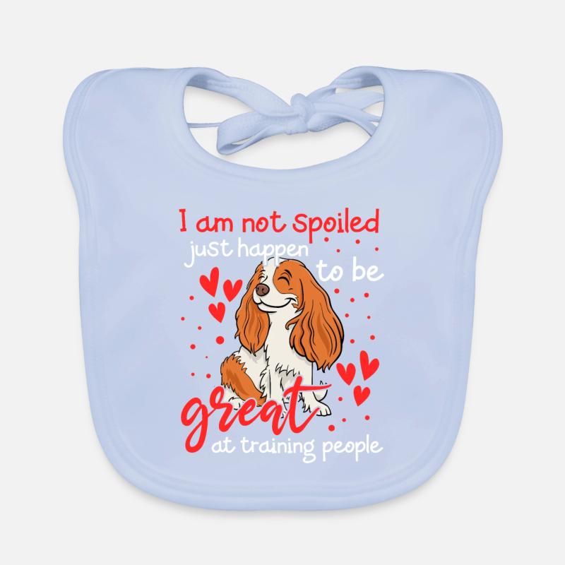Cocker Spaniel Je ne suis pas gâté Funnier Bavoir bio Bébé