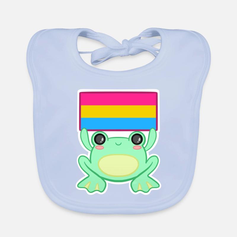 Froggy Pan Bavoir bio Bébé