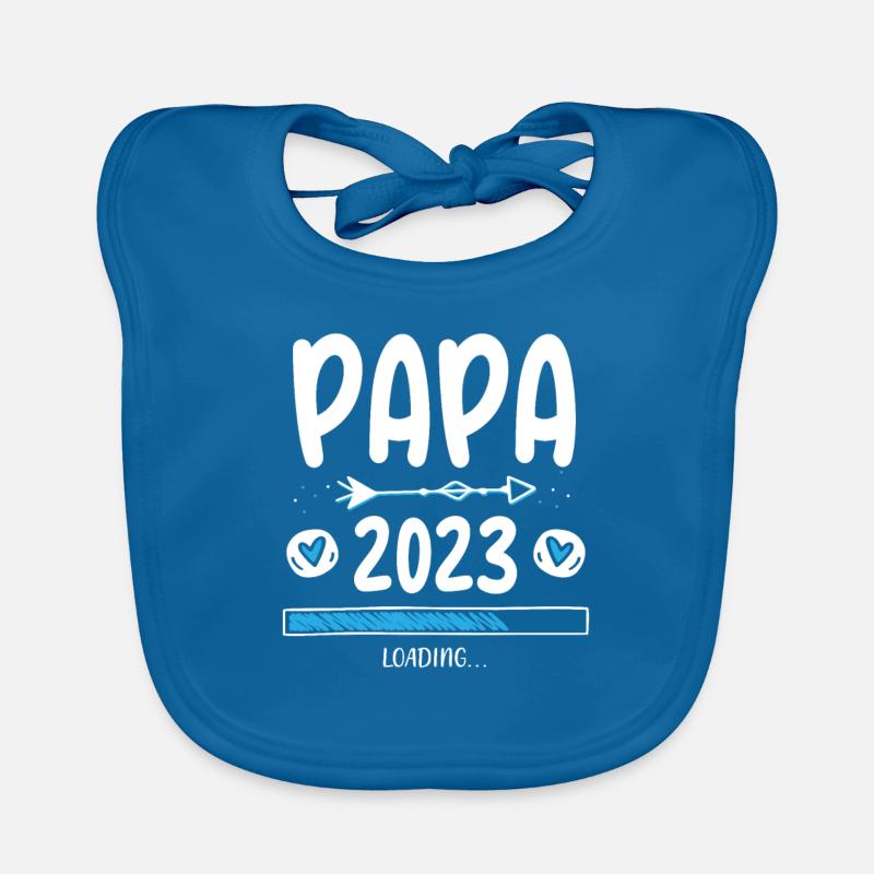 Papa 2023 Loading Baby Bio-Lätzchen